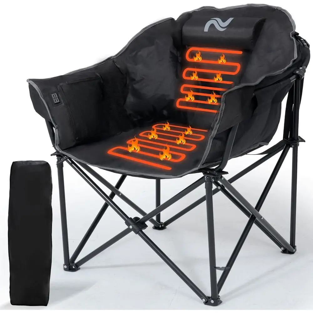 Outdoor Camping Lounge Chairs - Cadeira de Lounge Aquecida Portátil para