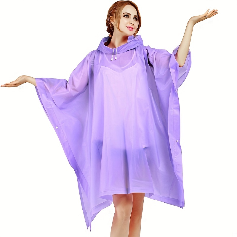 Outdoor Camping Jacket - Ponchos de chuva para adultos bolsa