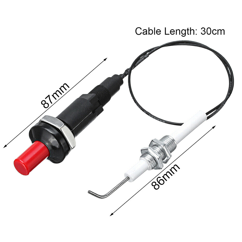 Outdoor Camping Oven - Botão piezo ignição com cabo kit