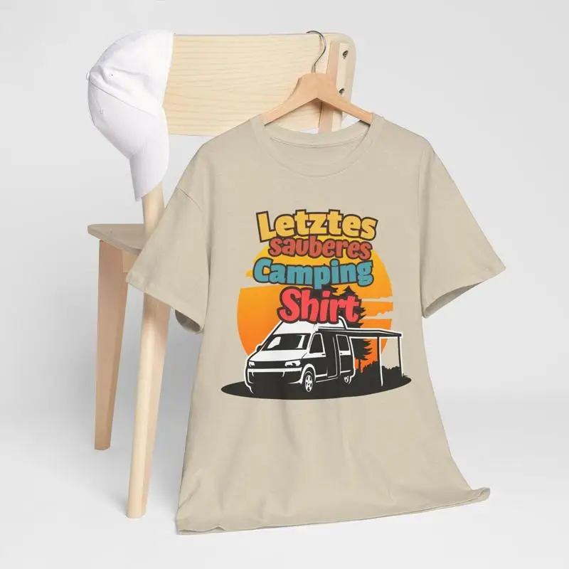 Outdoor Camping Ideas - Camiseta Last Clean Camping engraçada para