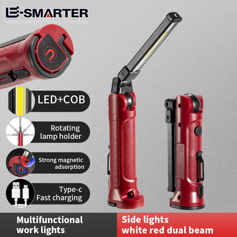 Outdoor Camping Vehicle - Cob led luz de trabalho recarregável