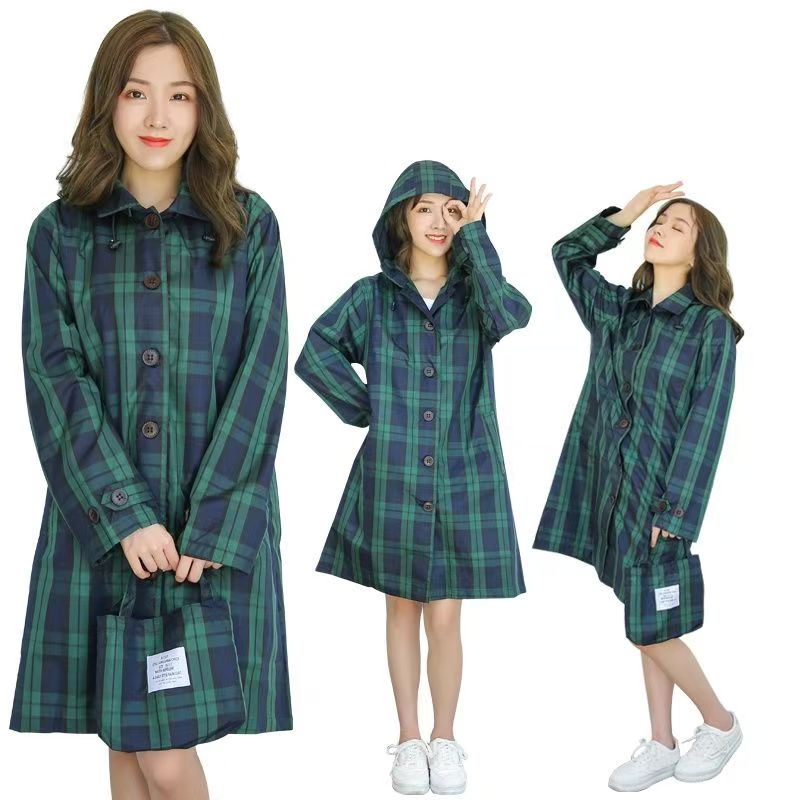 Camping Rain Poncho - Impermeável leve e respirável para homens