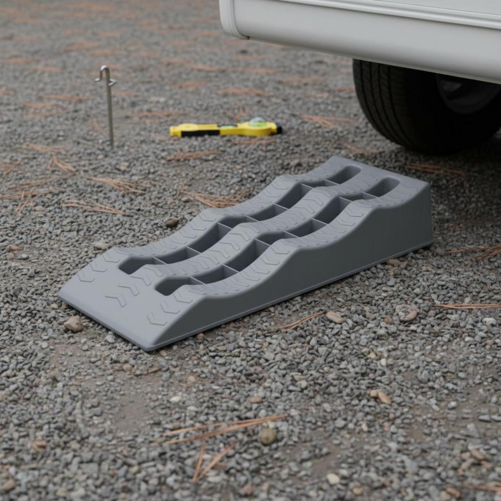 Outdoor Camping Vehicle - Bloco de Nivelamento para Veículos, Rampa