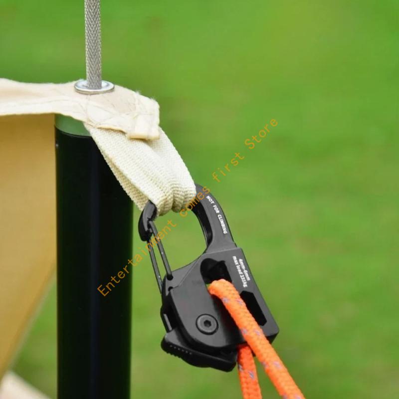 Quest Outdoor Camping - Gancho corda acampamento impermeável, dispositivo aperto