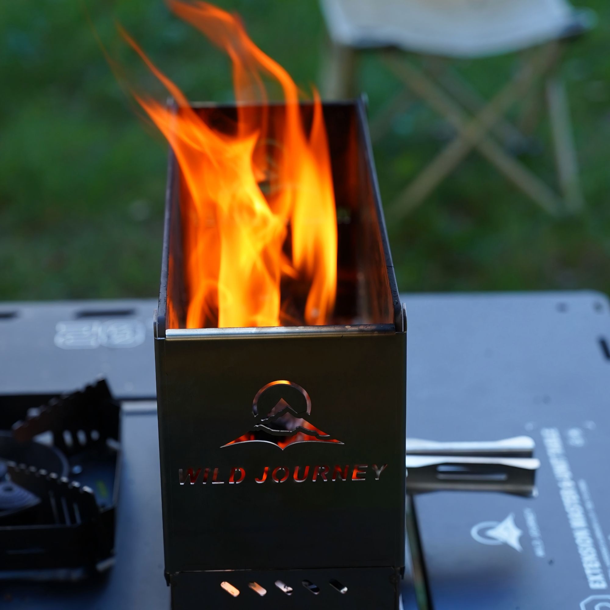 SmiloDon Camping Dobrável Bras - Outdoor Camping Oven avaliação e preço