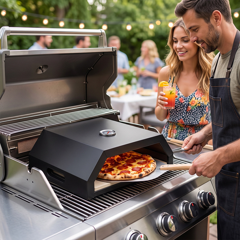 Forno de Pizza Portátil a Gás  - Outdoor Camping Oven avaliação e preço