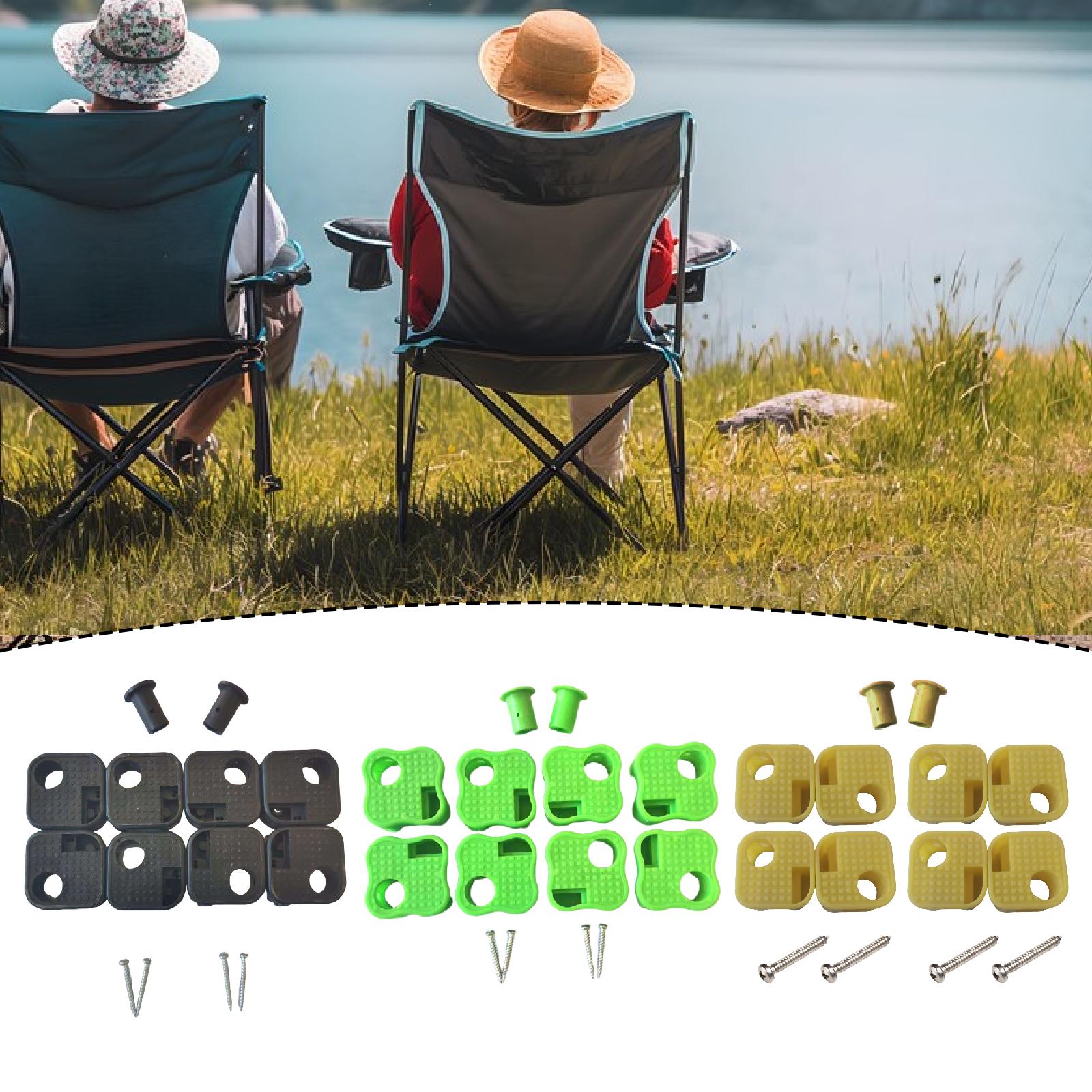8 Peças de Pés de Reposição pa - Outdoor Camping Table And Chairs avaliação e preço