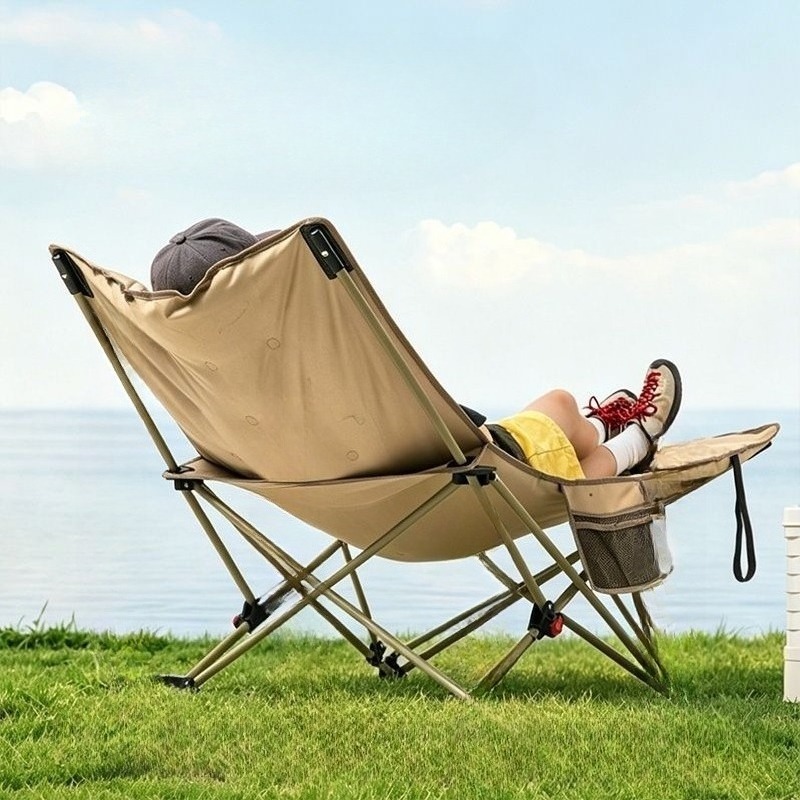 Cadeira Reclinável Acolchoada  - Outdoor Camping Lounge Chairs avaliação e preço