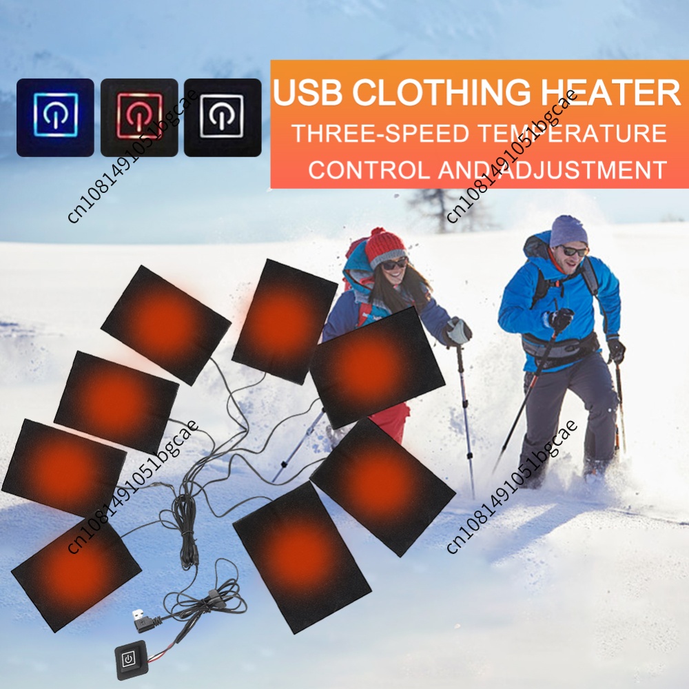Almofadas de Aquecimento USB E - Outdoor Camping Jacket avaliação e preço