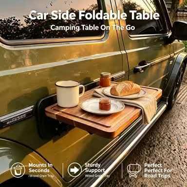 Mesa de madeira dobrável para  - Outdoor Camping Vehicle avaliação e preço