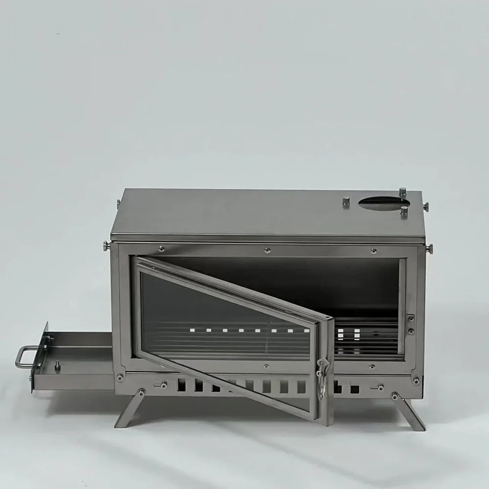 Fogão a lenha tenda fogão dobr - Outdoor Camping Oven avaliação e preço