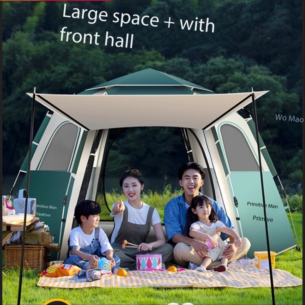 캠핑Tenda de equipamento de acam - Outdoor Camping Automatic Quick Opening Tent avaliação e preço