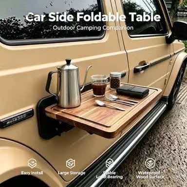 Mesa Dobrável de Madeira para  - Outdoor Camping Vehicle avaliação e preço