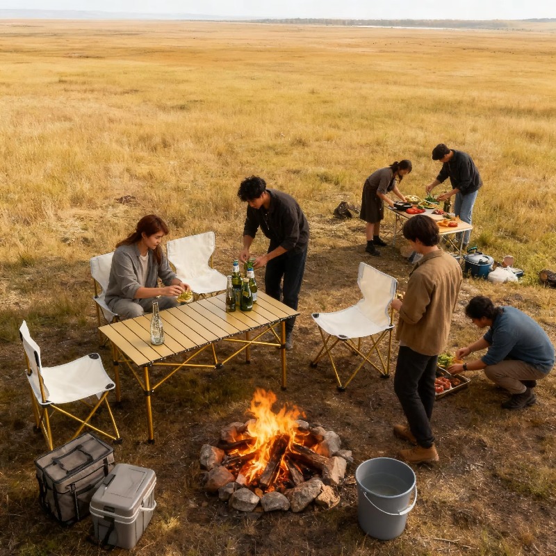 Mesa e Cadeira Dobráveis de Al - Quality Outdoor Camping Chairs avaliação e preço