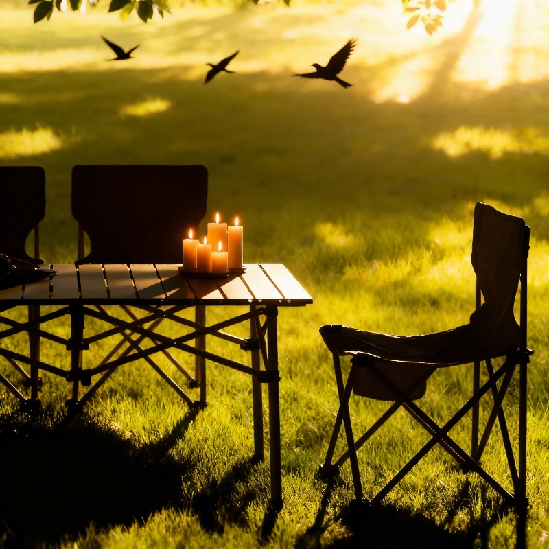 Mesa e Cadeira Dobráveis de Al - Quality Outdoor Camping Chairs avaliação e preço