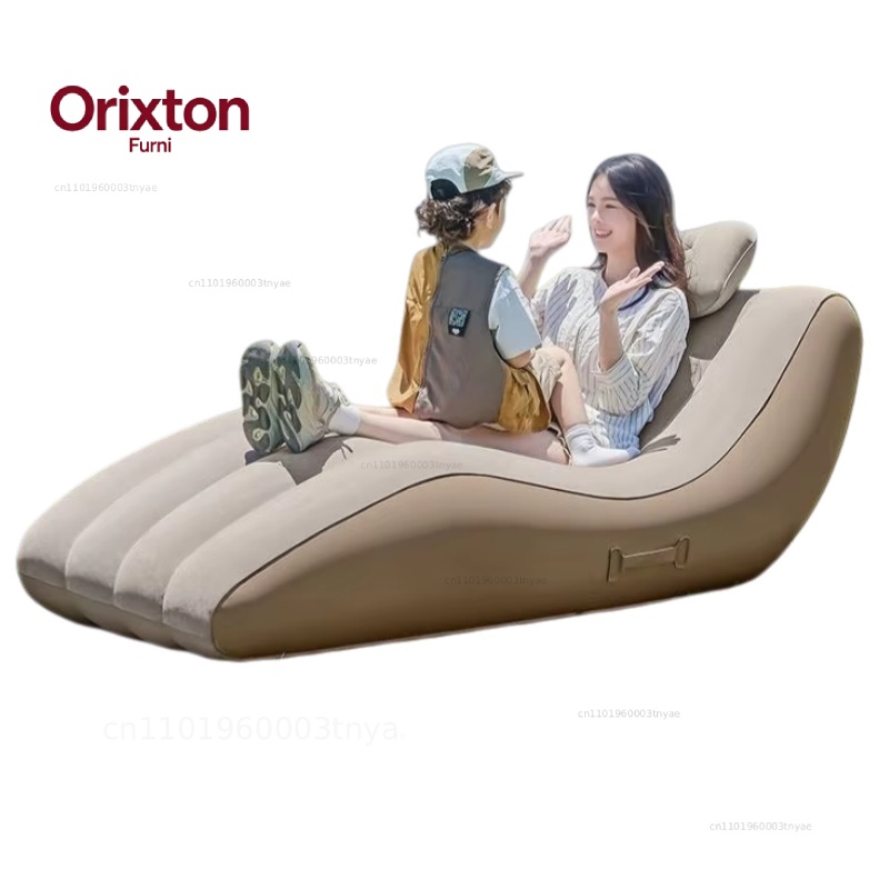 Cadeira Inflável Portátil para - Outdoor Camping Lounge Chairs avaliação e preço