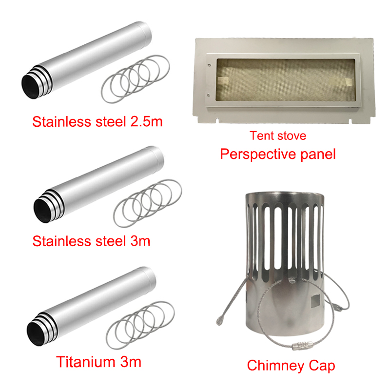 Tampa de Chaminé para Fogão a  - Outdoor Camping Stove Wood avaliação e preço