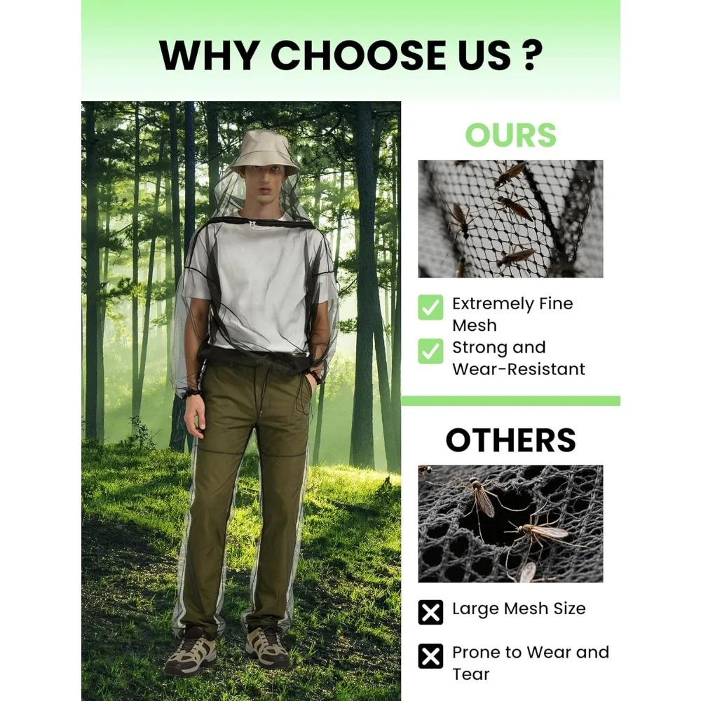 Conjunto de Proteção Contra Mo - Outdoor Camping Jacket avaliação e preço