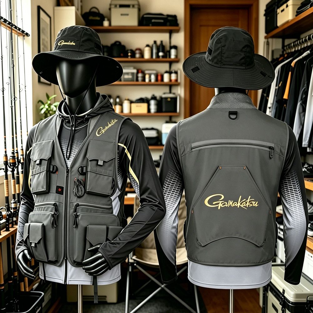 Colete de Pesca Masculino Gama - Outdoor Camping Jacket avaliação e preço