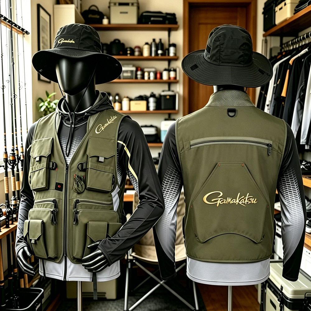 Colete de Pesca Masculino Gama - Outdoor Camping Jacket avaliação e preço