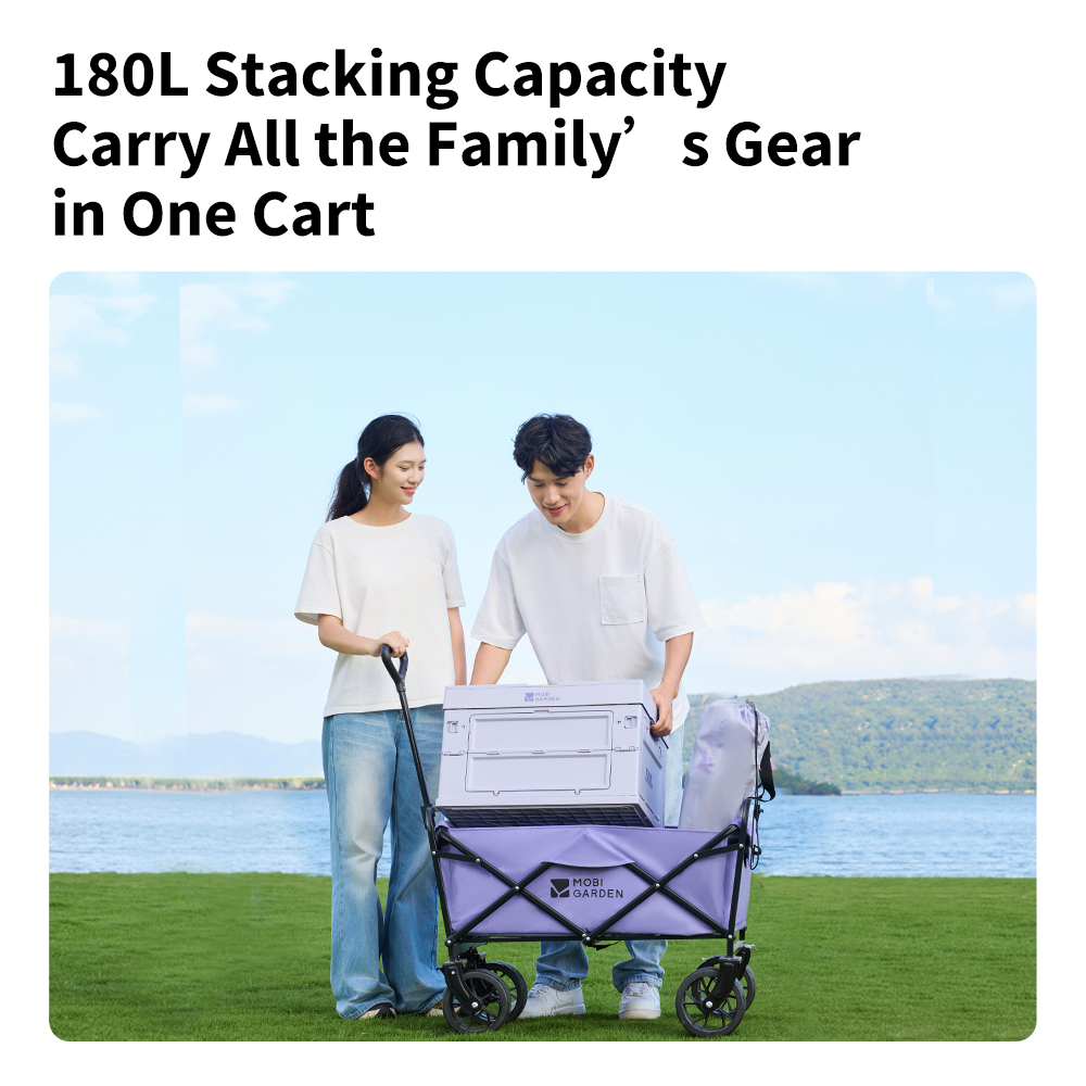 Carrinho Portátil Dobrável de  - Outdoor Camping Vehicle avaliação e preço