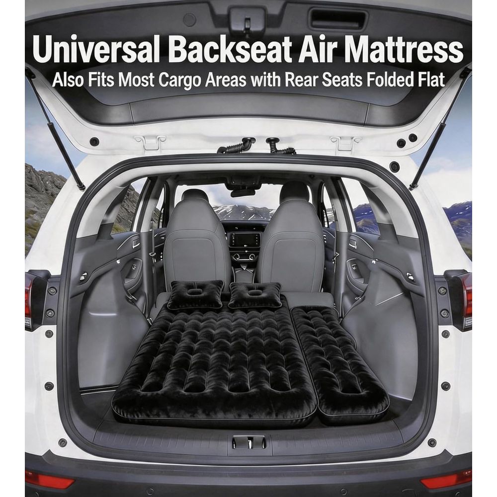 Colchão de Ar para Carro no Ba - Inflatable Mattress avaliação e preço