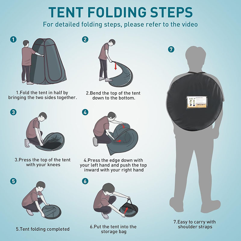 ‌ Abrigo de privacidade para b - Outdoor Camping Automatic Quick Opening Tent avaliação e preço