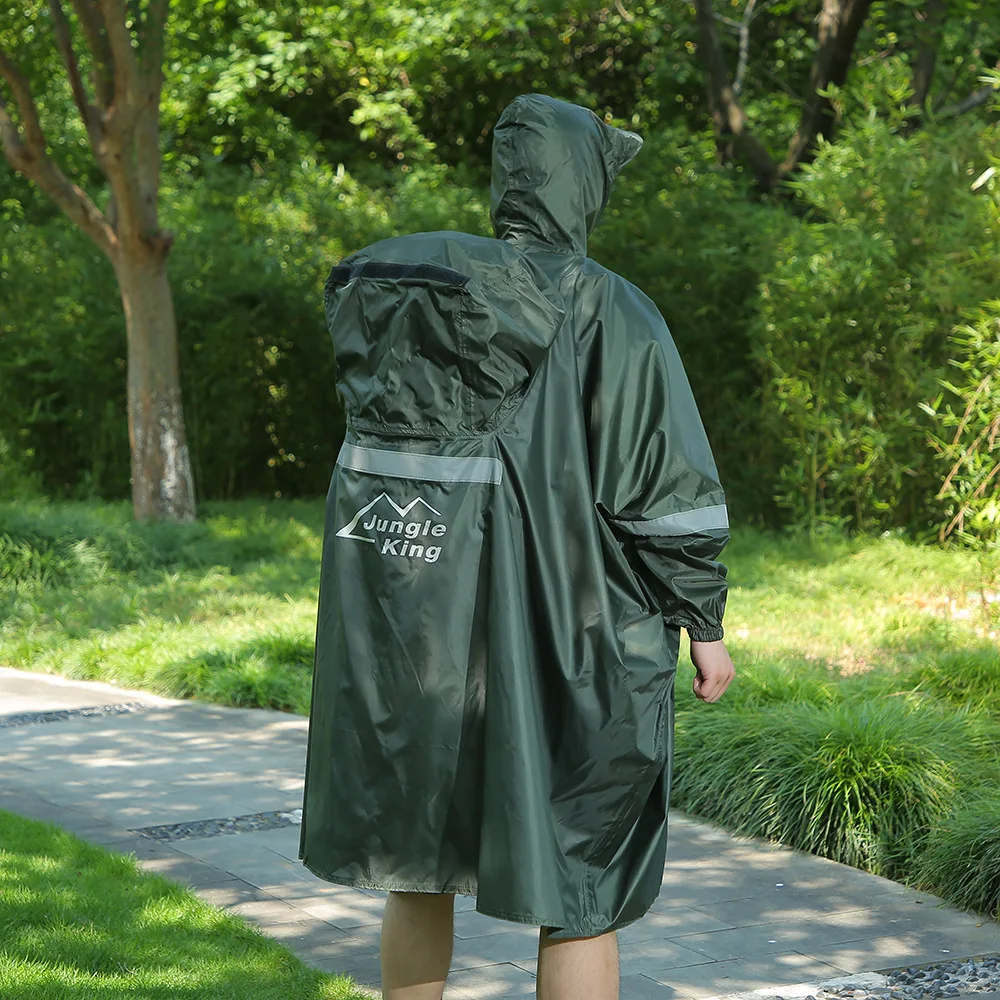 Capa de chuva militar 3 em 1 p - Camping Rain Poncho avaliação e preço