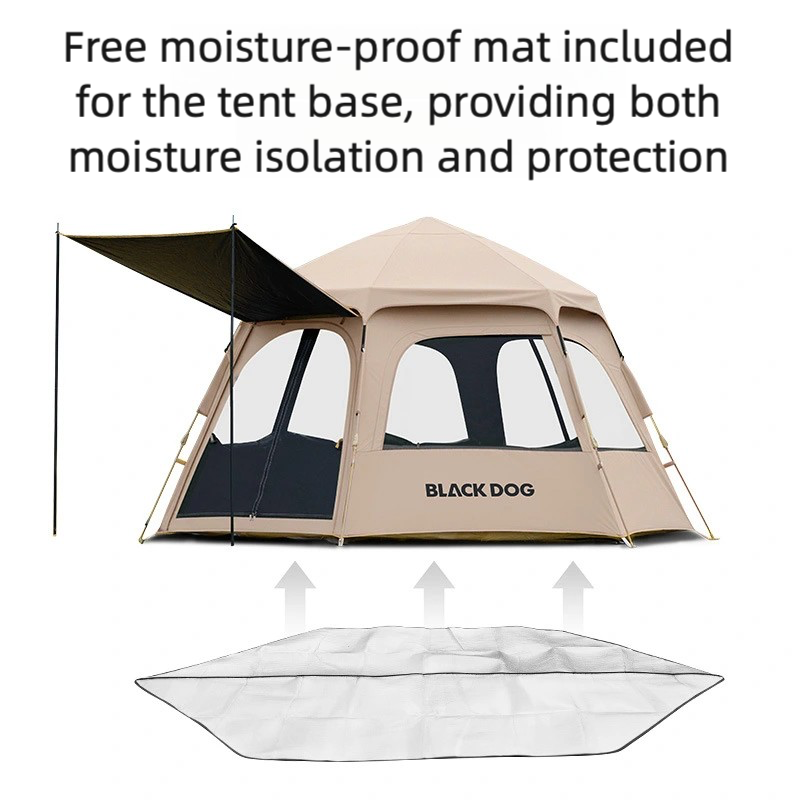 Barraca Hexagonal Blackdog par - Outdoor Camping Automatic Quick Opening Tent avaliação e preço
