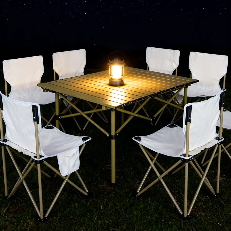 Conjunto de Mesa e Cadeiras de - Quality Outdoor Camping Chairs avaliação e preço