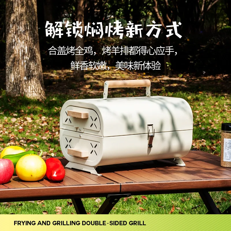 Forno de Churrasco Doméstico P - Outdoor Camping Oven avaliação e preço