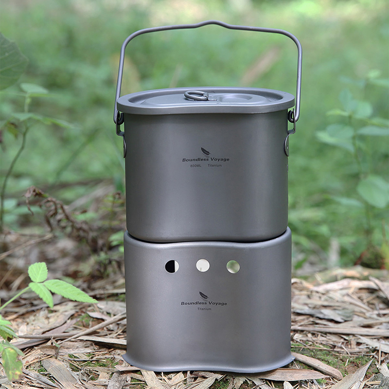 Boundless Voyage-Titanium Cook - Outdoor Camping Stove Wood avaliação e preço