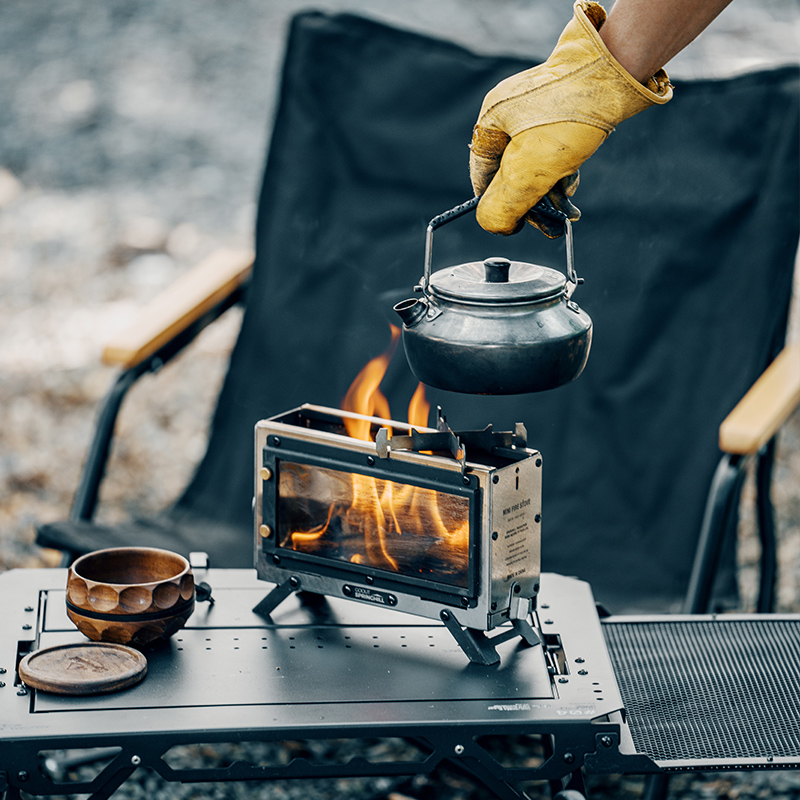 Fogão a Lenha Portátil Goout S - Outdoor Camping Stove Wood avaliação e preço