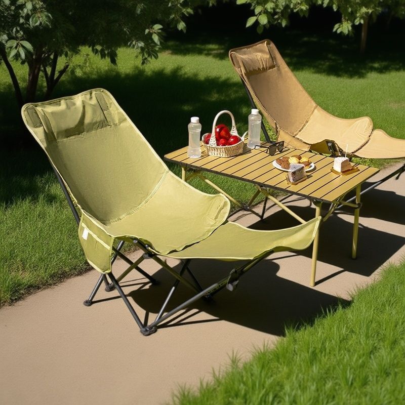 Cadeira Moon com quatro apoios - Outdoor Camping Lounge Chairs avaliação e preço