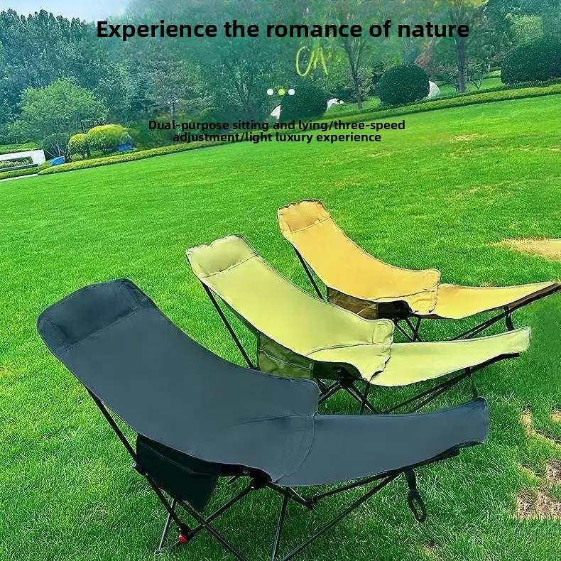 Cadeira Lua Ajustável em Três  - Outdoor Camping Lounge Chairs avaliação e preço