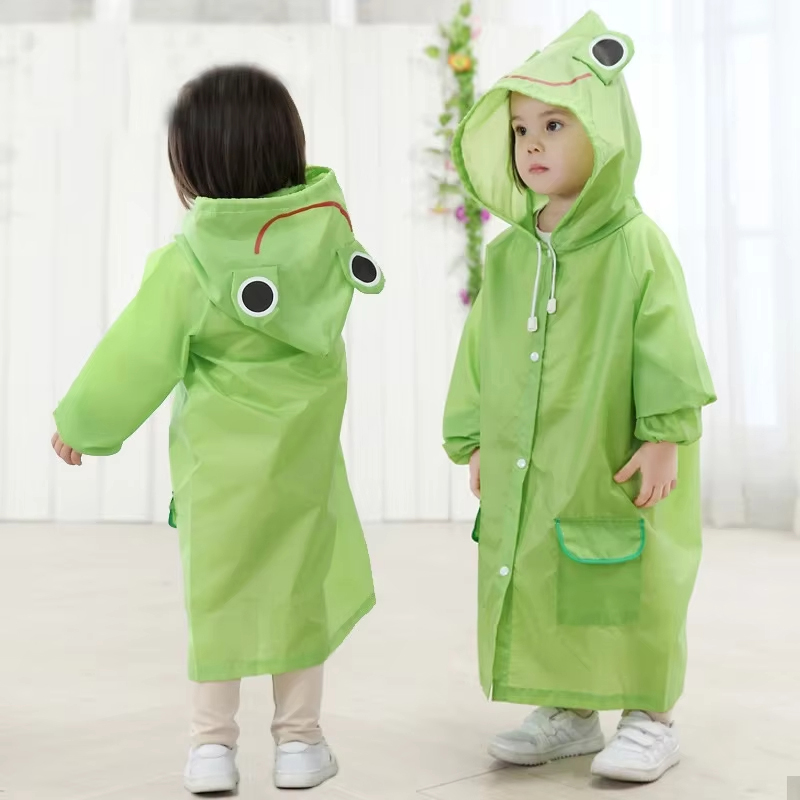 Cartoon Animal Style Raincoat  - Camping Rain Poncho avaliação e preço