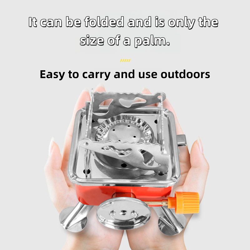 Fogão Mini Quadrado Portátil p - Outdoor Camping Oven avaliação e preço