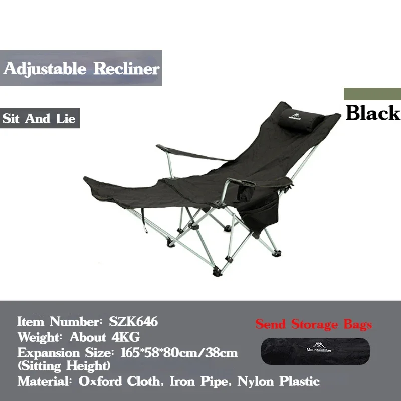 Cadeira de Camping Dobrável MO - Outdoor Camping Lounge Chairs avaliação e preço
