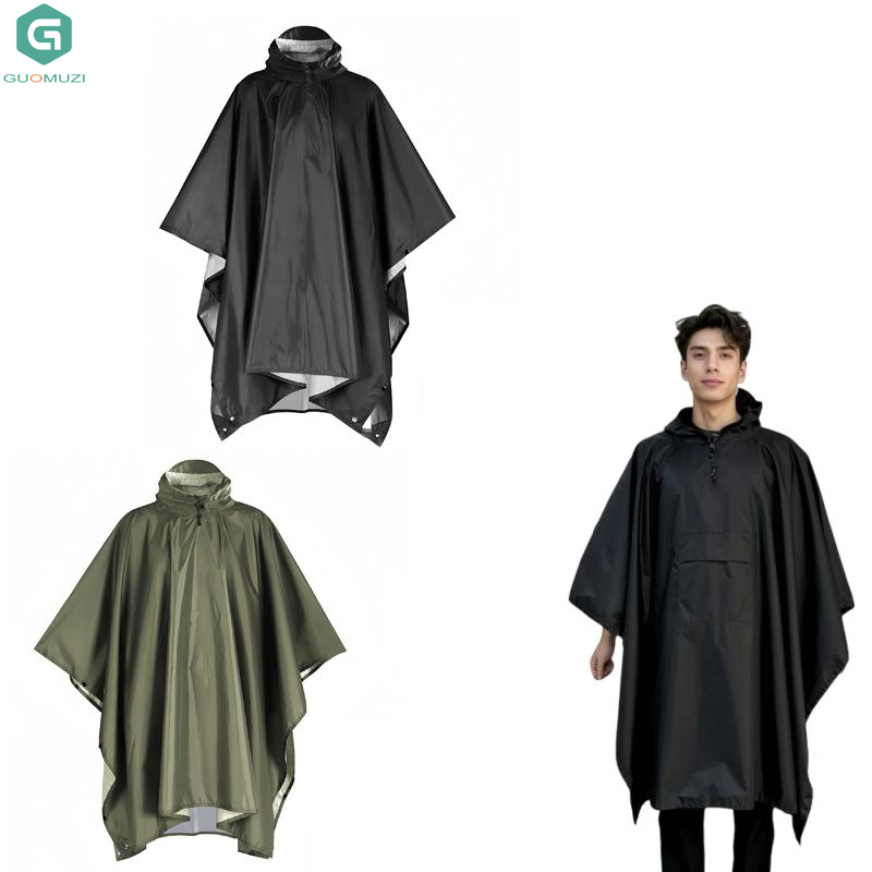 Capa de Chuva com Revestimento - Camping Rain Poncho avaliação e preço