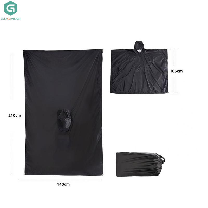 Capa de Chuva com Revestimento - Camping Rain Poncho avaliação e preço