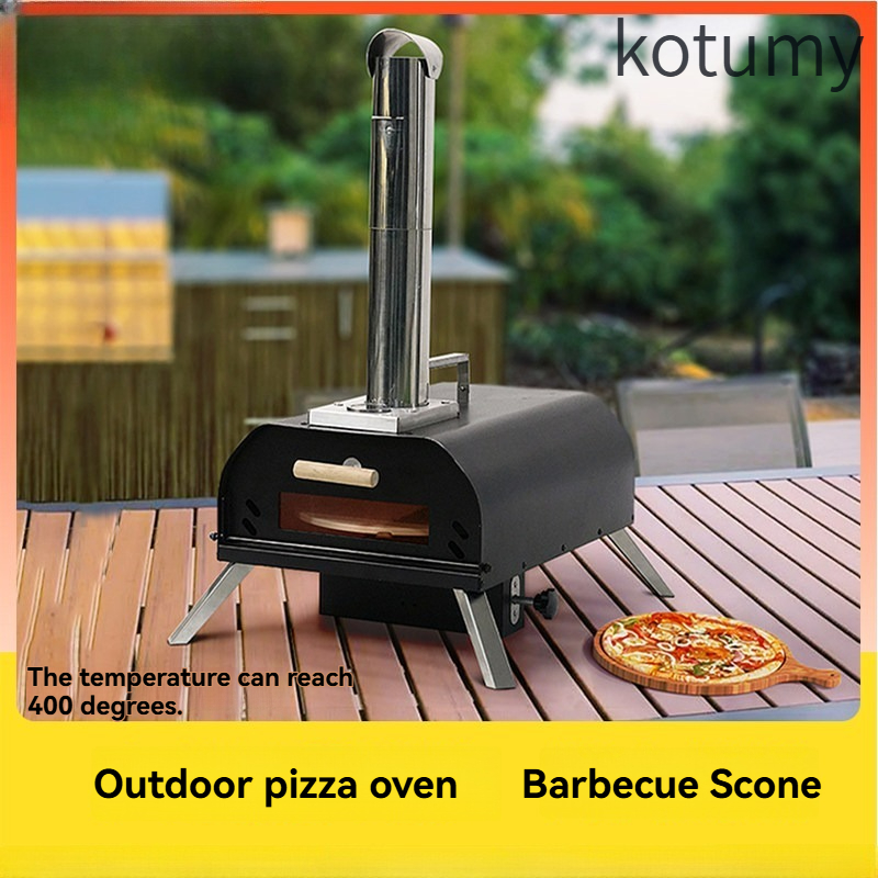 Forno de Pizza Portátil de Aço - Outdoor Camping Oven avaliação e preço