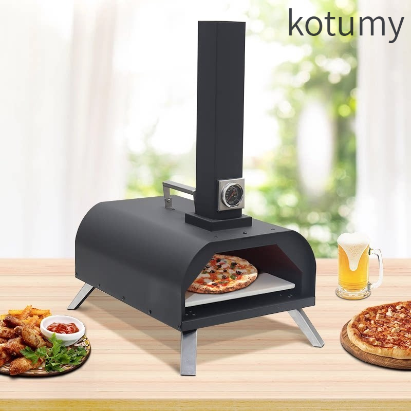 Forno de Pizza Portátil de Aço - Outdoor Camping Oven avaliação e preço