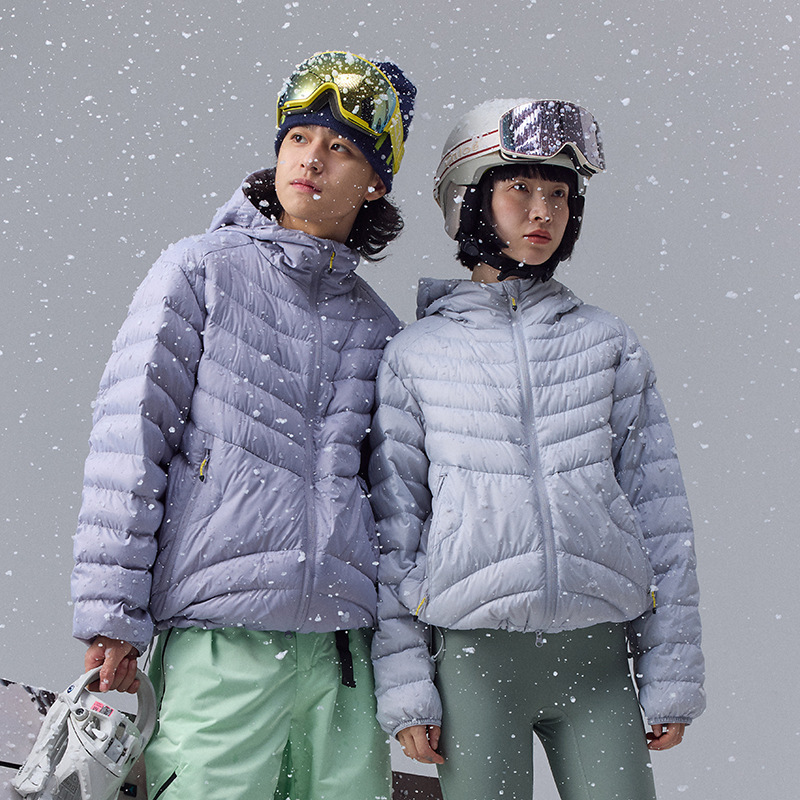 Qualidade impermeável 90% bran - Outdoor Camping Jacket avaliação e preço