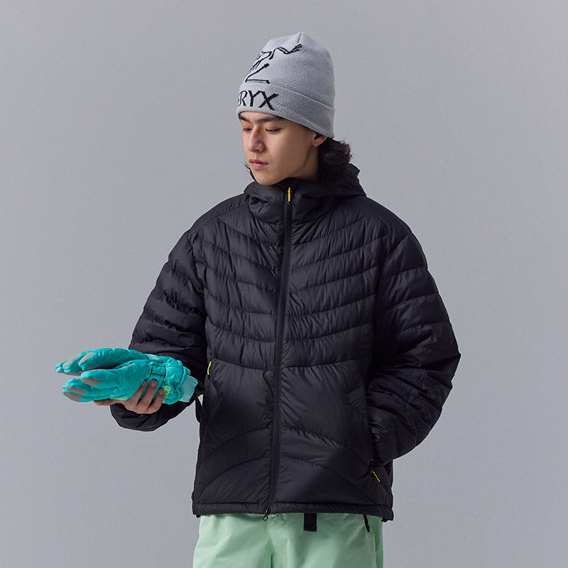Qualidade impermeável 90% bran - Outdoor Camping Jacket avaliação e preço