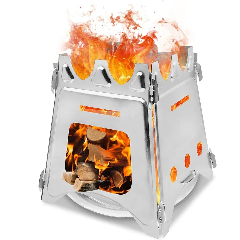 Fogão a lenha de acampamento p - Outdoor Camping Stove Wood avaliação e preço