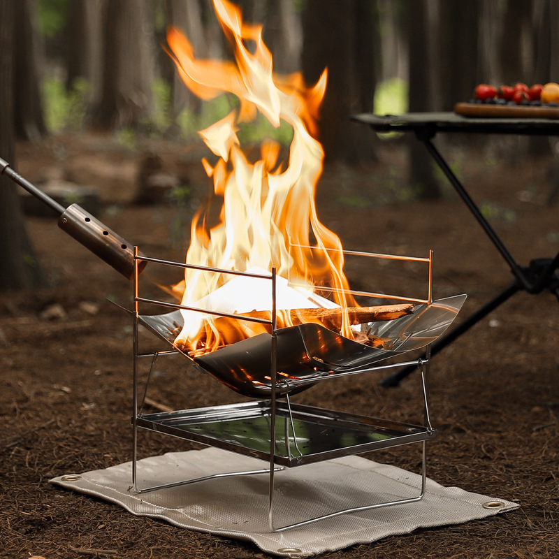 Queima de madeira fogão acampa - Outdoor Camping Stove Wood avaliação e preço